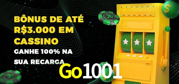 Go1001 melhor bônus de depósito